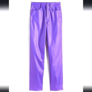 H&M Divided vegan leather pant